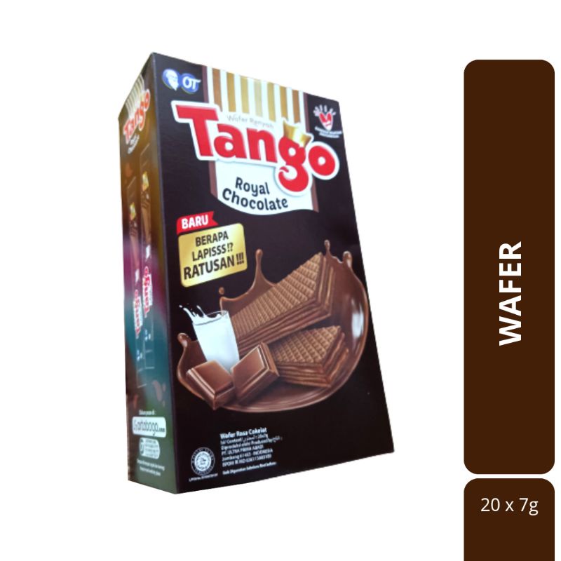 

Tango Wafer - Tango 7g 20 pcs - Wafer Tango Panjang - Tango Wafer Long