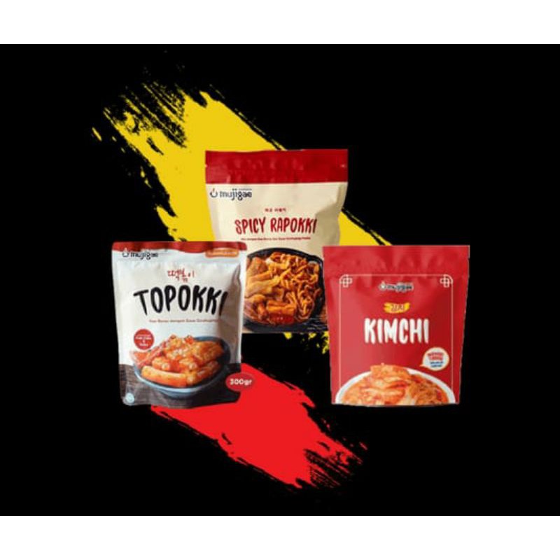 

Mujigae Tokpoki / Topokki / Kimchi / Rapokki / Teobokki / Toppoki / TOKPOKI / Ramen