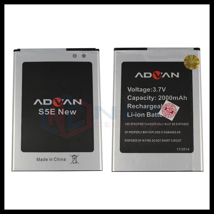 Baterai Advan S5E New / Batre Advan S5E New
