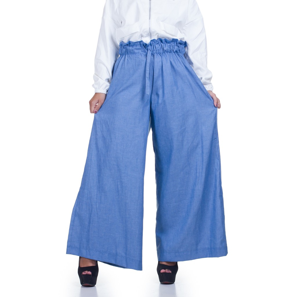 BAJU WANITA MURAH KULOT JUMBO SOFT DENIM BAJU WANITA GROSIR TANAH ABANG