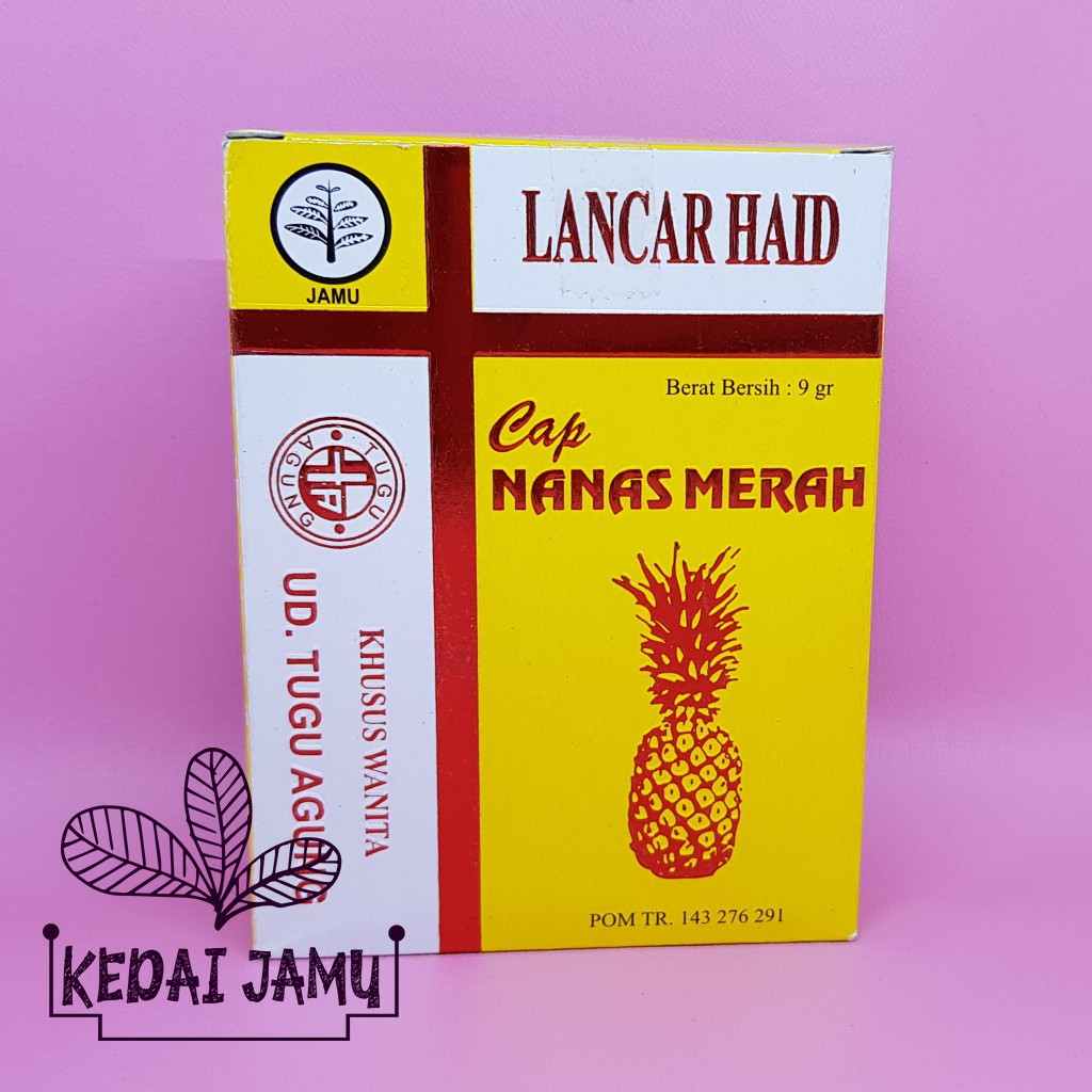 

Jamu Nanas Merah Lancar Haid Asli