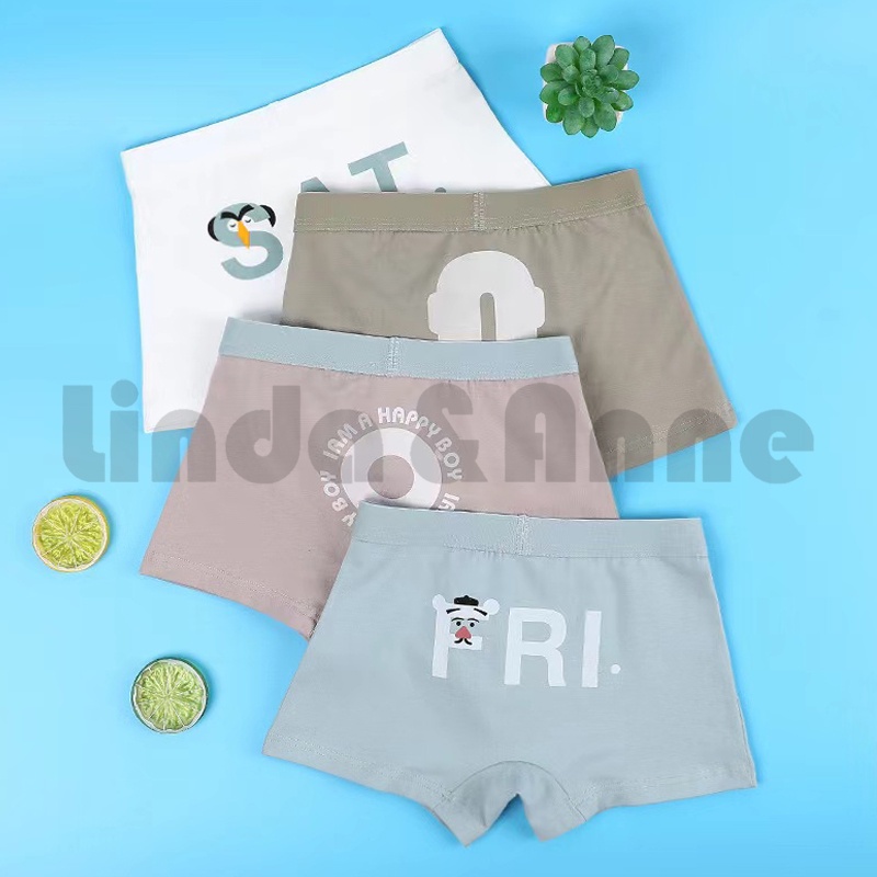 CD Anak - Celana Dalam Boxer Anak Laki-Laki Murah Motif Import