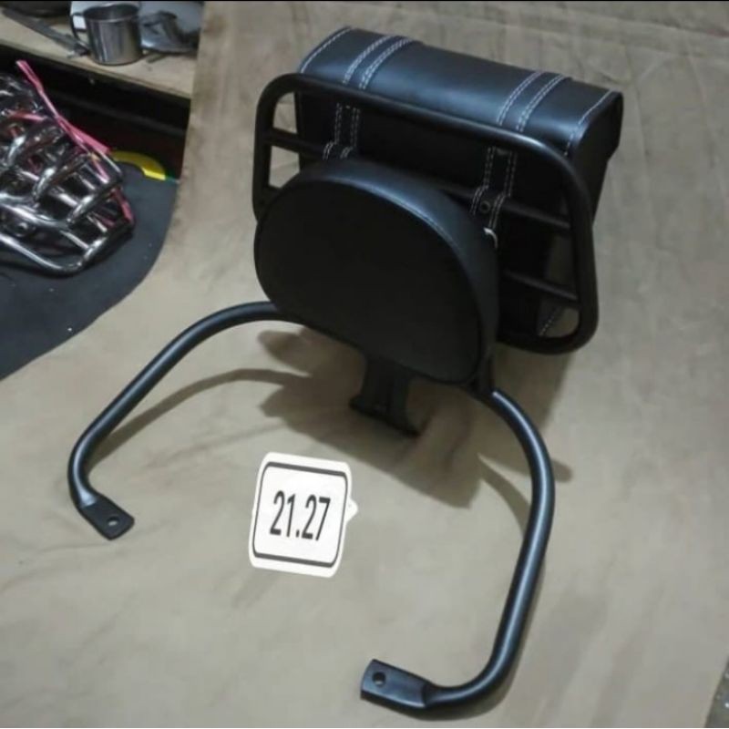backrack plus tas Vespa LX&S .aksesoris Vespa ..