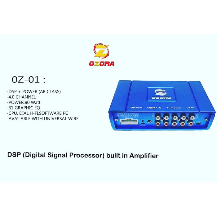 Processor DSP 6 Channel Ozora OZ 01