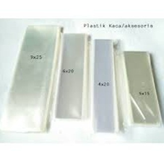 Plastik Kaca Bening/ plastik suvenir TANPA LEM/Plastik OPP Termurah