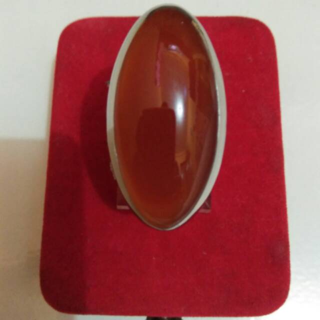 Cincin Batu Akik NATURAL CEMPAKA Aceh, kristal