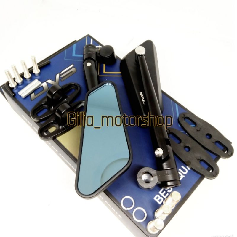 SPION SIRKUIT/SPION CIRCUIT FULL CNC BLACK  UNIVERSAL NMAX,PCX,AEROX,VARIO,VESPA DLL