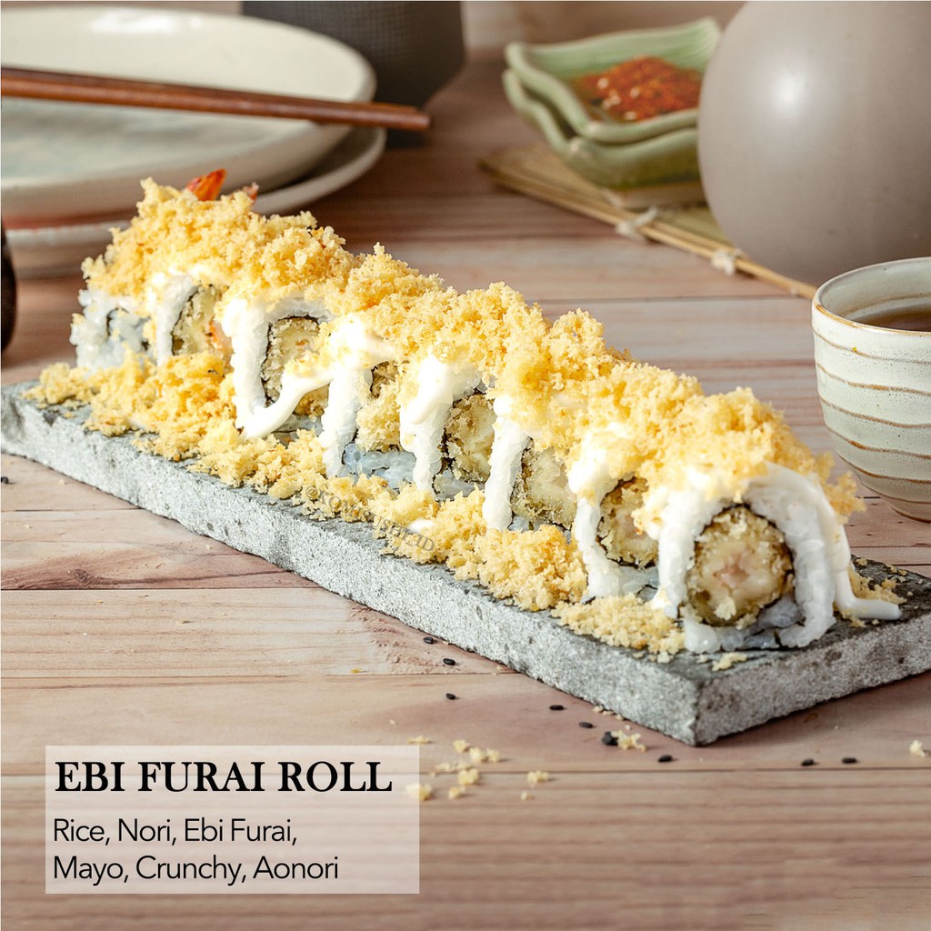 

EBI FURAI ROLL | PERSONAL SIZE SUSHI