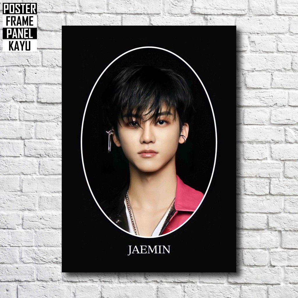 Poster NCT Jaemin Resonance Part 2 Frame Kayu Solid A4 JAE017