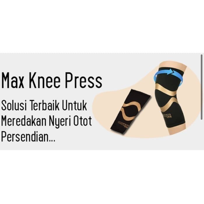 max knee press alat penyangga lutut terapi lutut