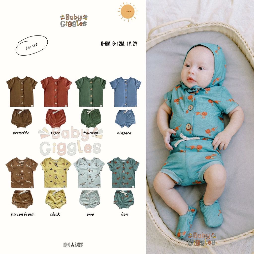 Bohobaby - Bohopanna Bae Set / Setelan anak  (Part II)