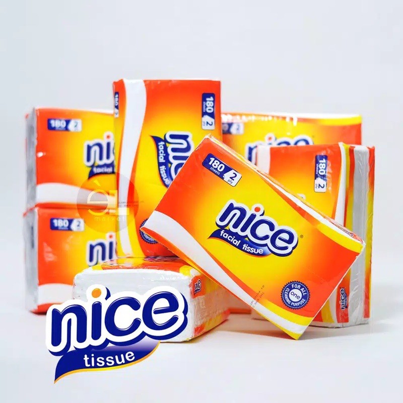 PROMO BELI 6 FREE ONGKIR!!! TISSUE NICE 180 SHEETS