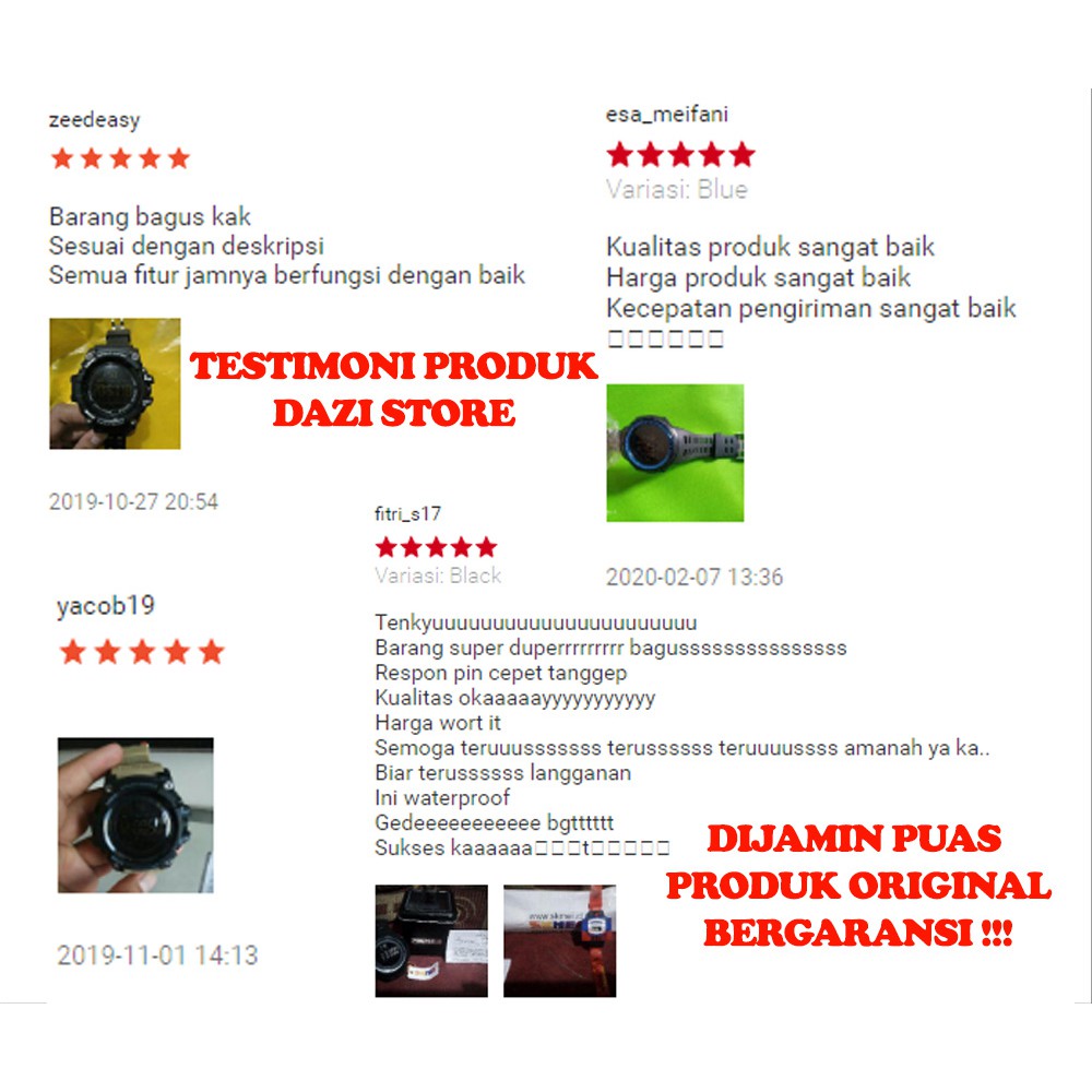Jam Tangan Pria Smart Watch Skmei 1301 Bluetooth Pedometer Waterproof 50M Original V8V6 Tahan Air