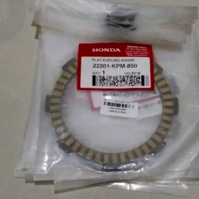 Kampas kopling Honda verza original