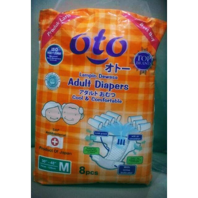 Jual OTO ADULT DIAPERS M8 MODEL PEREKAT Shopee Indonesia