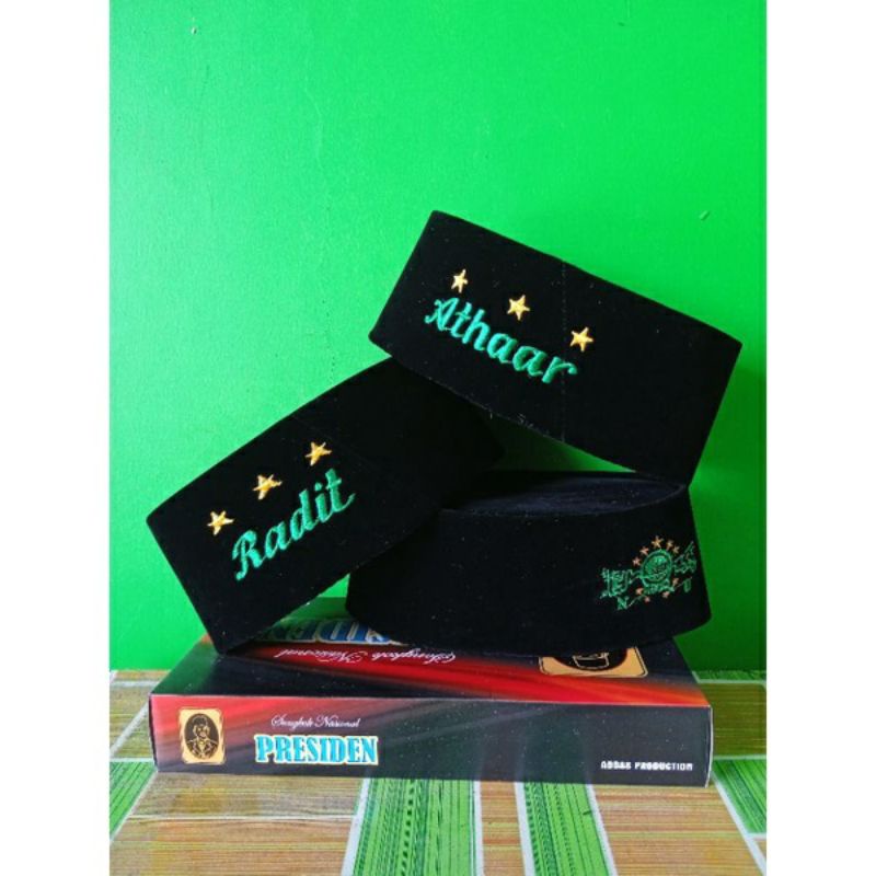 PECI NU NAMA / PECI NAMA BORDIR / PECI NU FREE BORDIR NAMA /PECI BAHAN buludru IMPORT