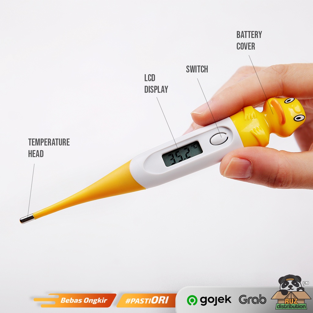 Thermometer Digital - Pengukur Suhu Tubuh Anak - Thermometer Anak