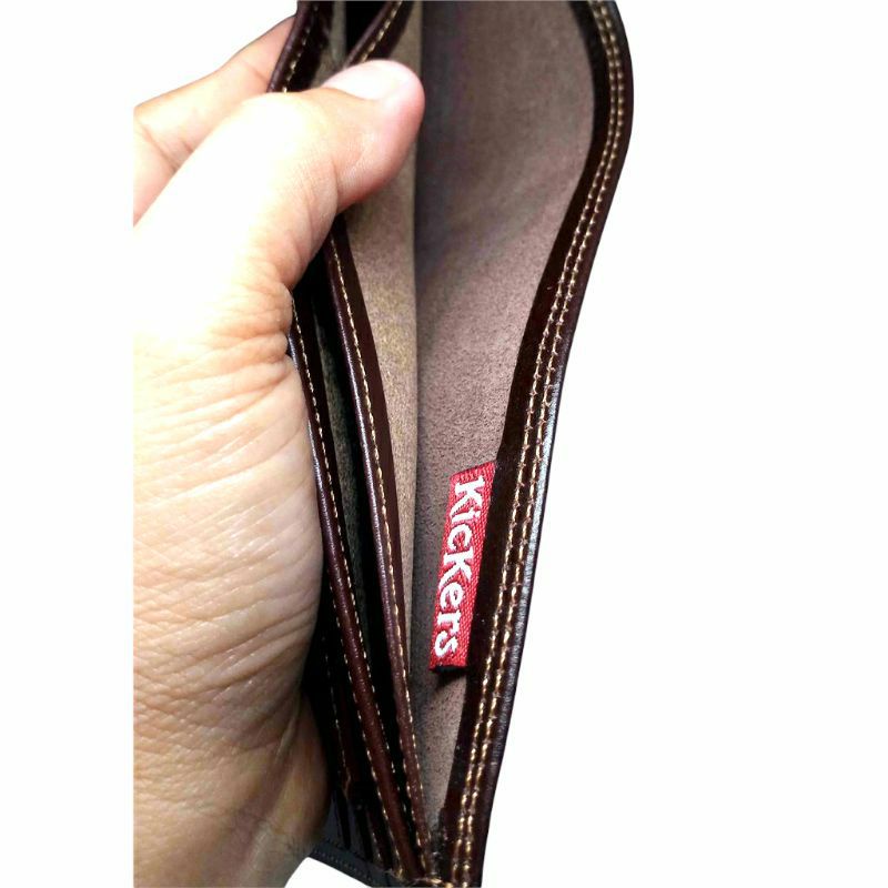 Dompet Kulit Pria Asli kulit sapi Kickers ( 100% Full Kulit Sapi Asli ) TANPA KAIN FURING