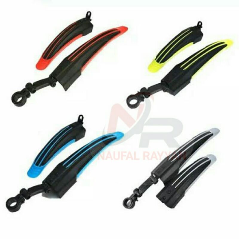 Spakbor Sepeda Depan Belakang Fender Mudguard Sepeda MTB BMX GUNUNG LIPAT