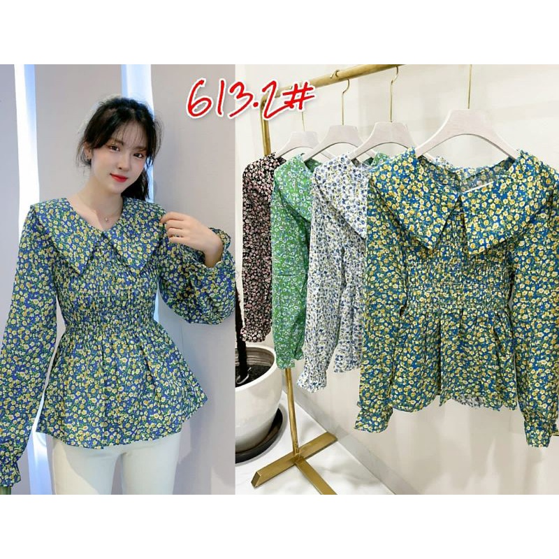 BLOUSE SMOKE KOREA IMOPORT/BLOUSE IMPORT PREMIUM/BLOUSE SMOKE IMPORT/BLOUSE SIFON IMPORT/BLUS SIFON 