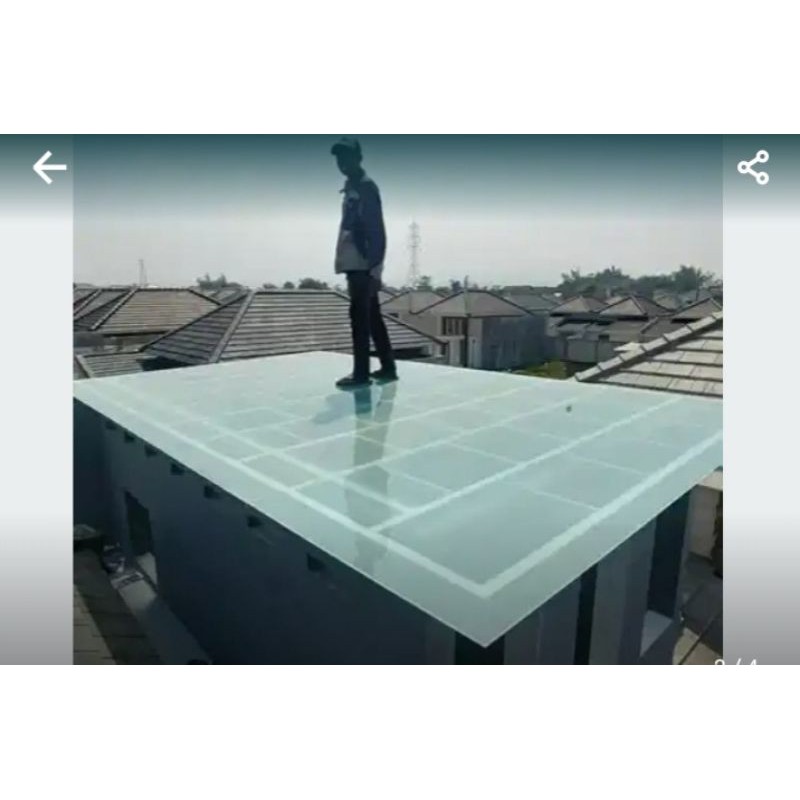 Kanopi atap minimalis