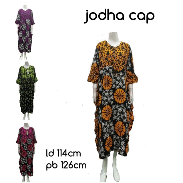 Daster jodha cap
