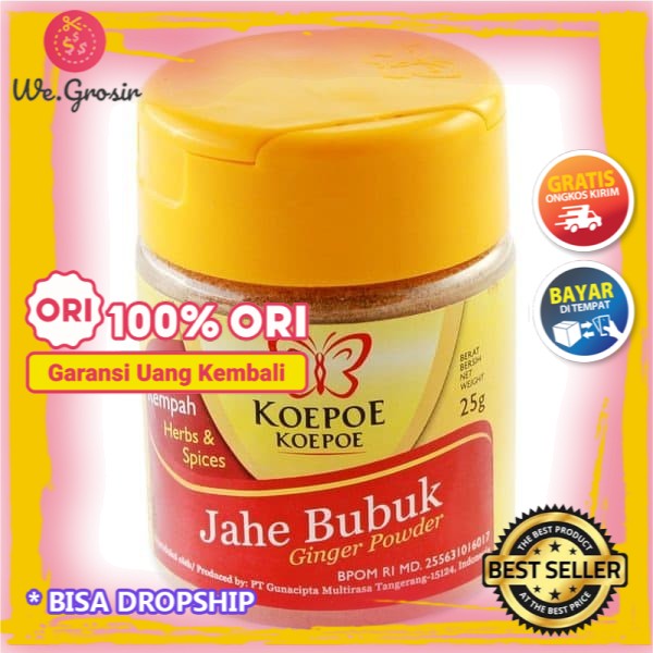 

JAHE BUBUK (25gr) - jahe bubuk bumbu instant 25 gram koepoe