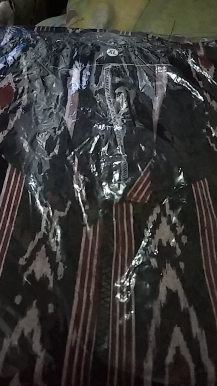 Batik Tunik Shibori Jumputan Terbar /zkl35 Yelbor Navbor / Merkunhi / Original..