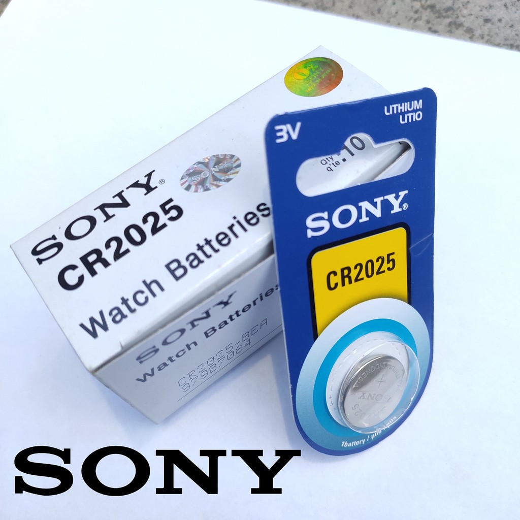 ORIGINAL BATTERY BATREI SONY CR 2025 SONY 2025 LITHIUM 3V.