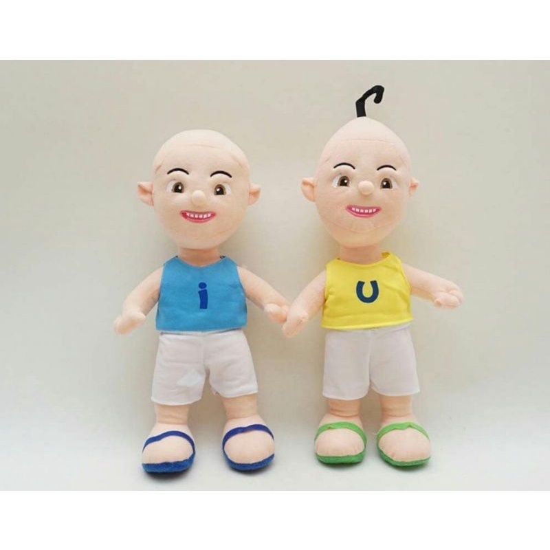 boneka upin ipin tinggi 35 cm ber SNI