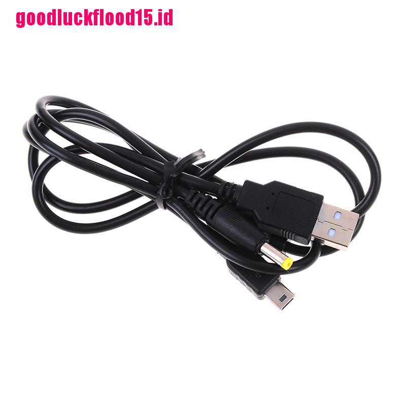 (LUCKID) 1pc Kabel data / charger usb 2in1 Untuk psp 1000 / 2000