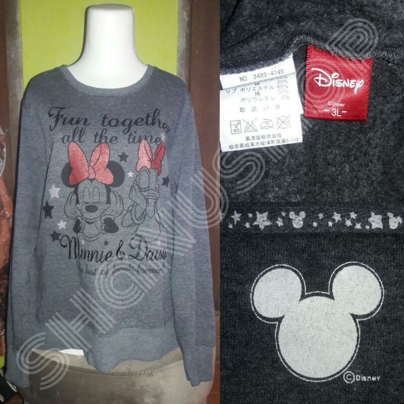 Sweater Minnie Daisy Disney Original Preloved