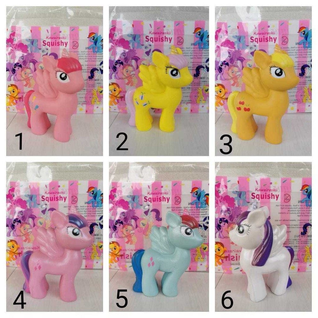 Squishy Murah Mainan SQUISHY [ Little Pony ] Licensed KAWAIRASHII