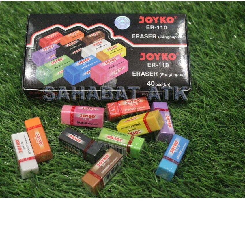 

Barang Bagus JOYKO ER-110 / PENGHAPUS PENSIL MURAH / ISI 40Pcs+