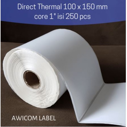 

Kertas Thermal | 100 x 150 Thermal Label Barcode | 100x150 Direct isi 250 pcs ukuran A6 | Kertas Thermal Bahan tebal | Kertas Thermal premium | Kertas Thermal murah