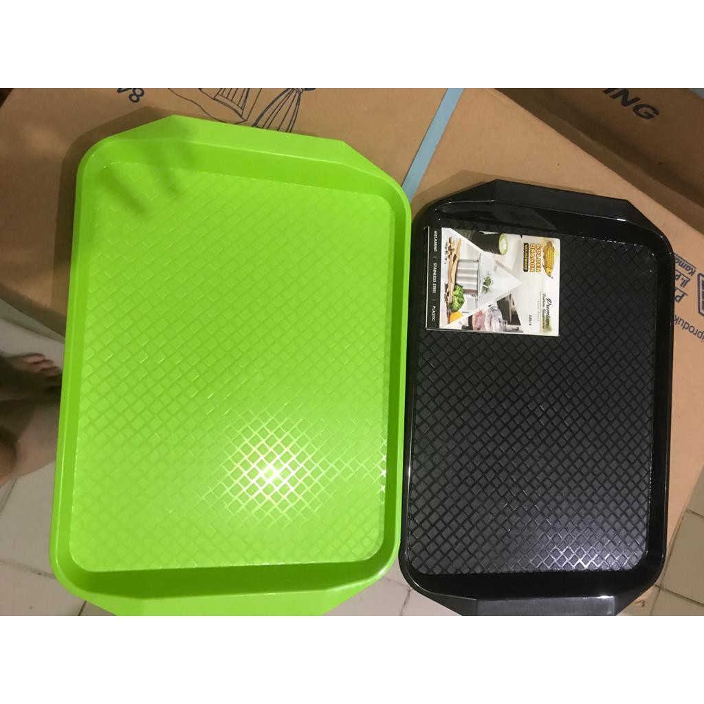 NAMPAN GAGANG PERSEGI PLASTIK KODE 890 WARNA RANDOM