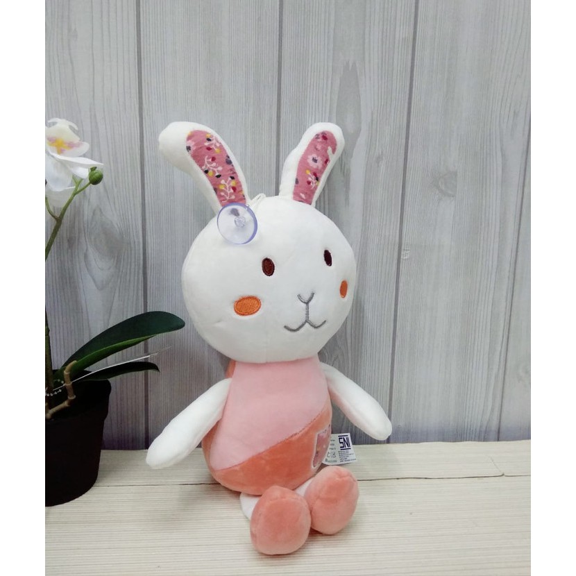 Import Boneka Cute Rabbit kelinci souvenir kado ultah pig tempel kaca babi kelinci