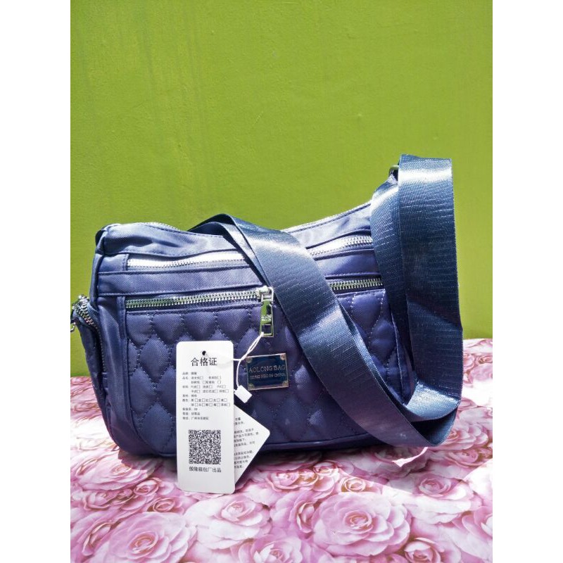 TAS WANITA / TAS SELEMPANG WANITA DENGAN MOTIF EMBOS / TAS IMPOR EMBOS-L