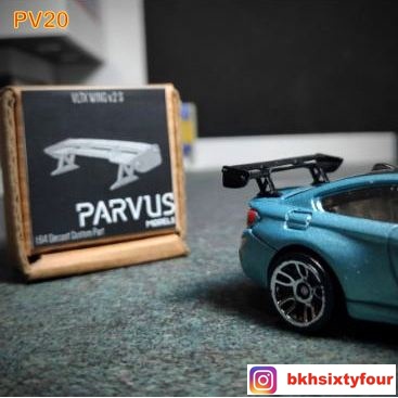 PARVUS PV20 Wing VLTX V2 Low Wing Diecast 1:64 Custom All Models
