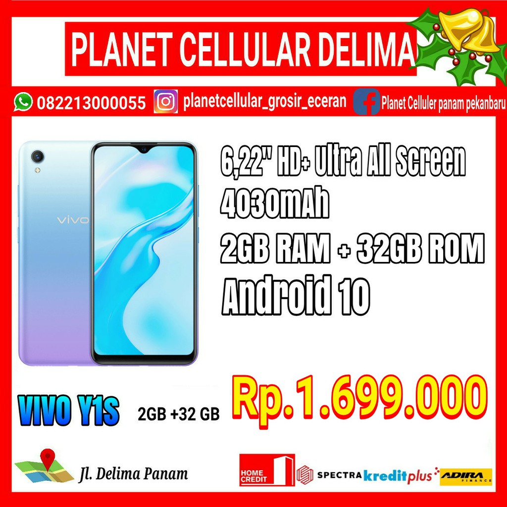 HP VIVO Y1S RAM 2/32GB