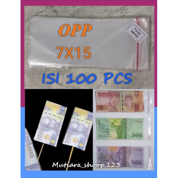 OPP 7X15 ISI 100 PCS