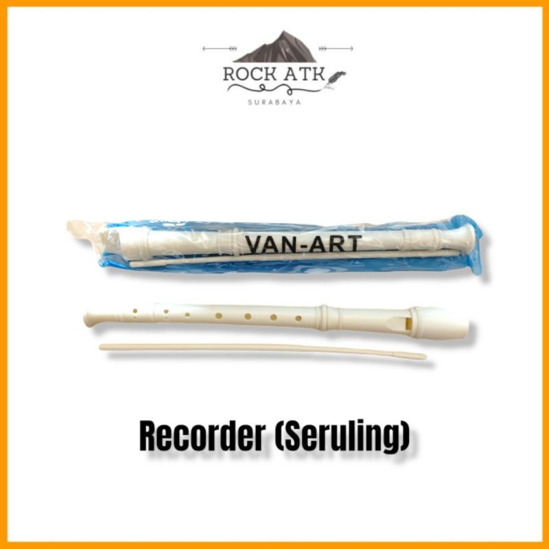 Van-art Suling Pvc (1pcs) - Alat Musik Tiup Seruling Recorder
