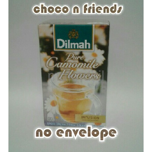

Teh Dilmah No Envelope 20 sachet Chamomile