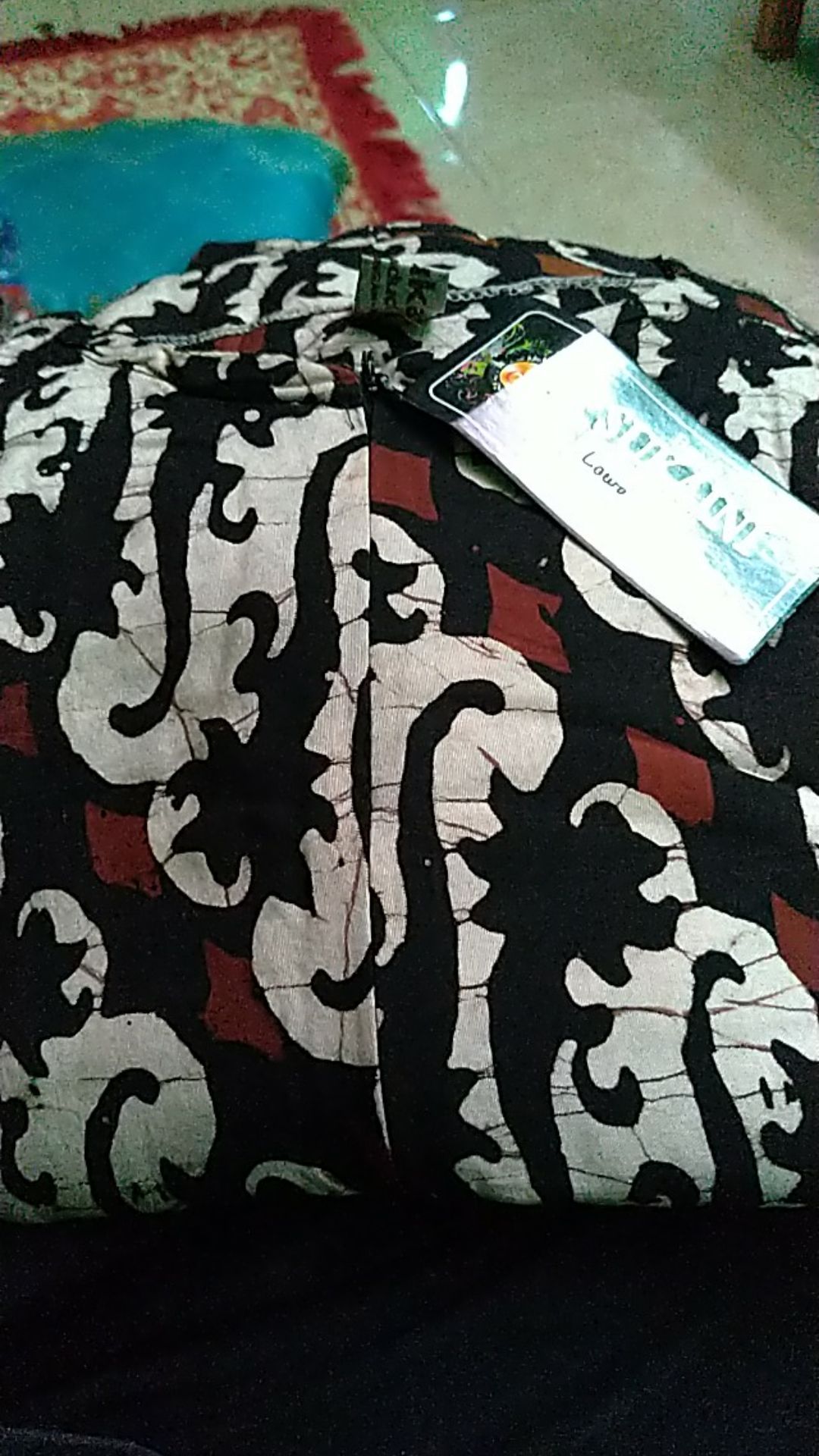 Longdress Kaftan Lowo Jumbo Pastel Soft Soganan Busui Gamis Batik Cap