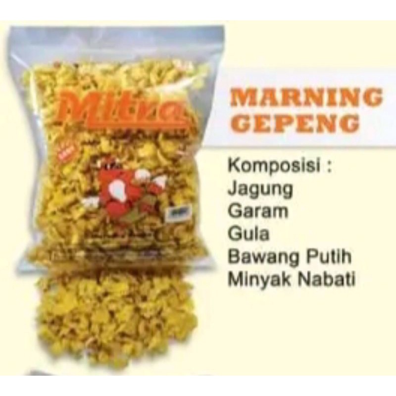 

MARNING GEPENG Oleh oleh Khas Kota Batu Malang