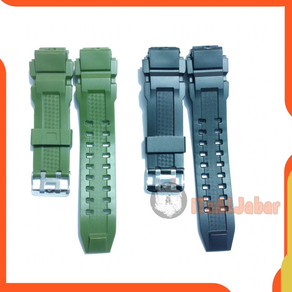 Strap tali jam tangan Leschaux N829 rubber strap Leschaux n 829 V2