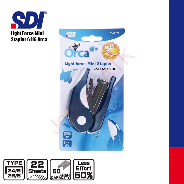 

Stapler / Jepretan HD-50 Light Touch Orca SDI 6116