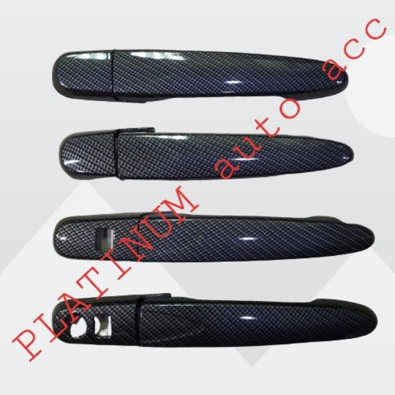 Cover handle pintu type keyless warna carbon ALL NEW RUSH GR SPORT 2024 - 2025.