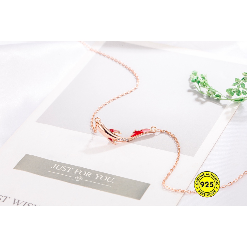 Kalung Rantai Lapis Emas 18K Anti Air Hypoallergenic Untuk Wanita