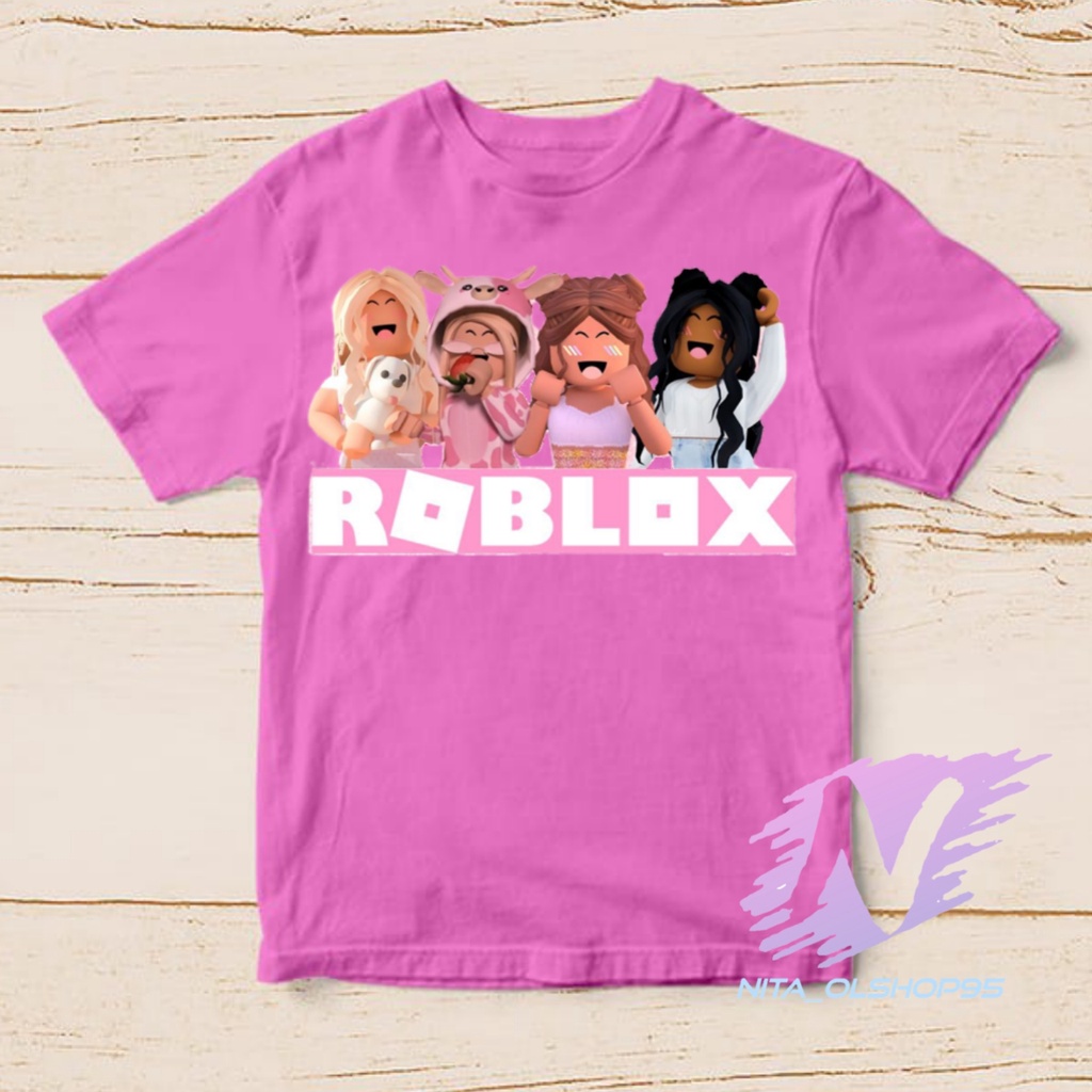 kaos anak roblox mine craft terbaru